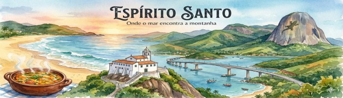 Banner ilustrado do blog Intervalo para Viagem, mostrando um casal de professores viajando pelo mundo