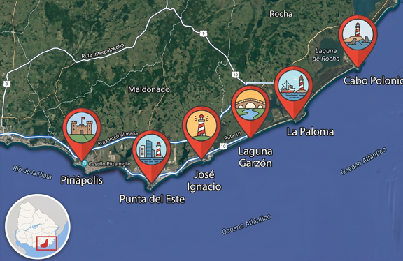 Mapa do Roteiro