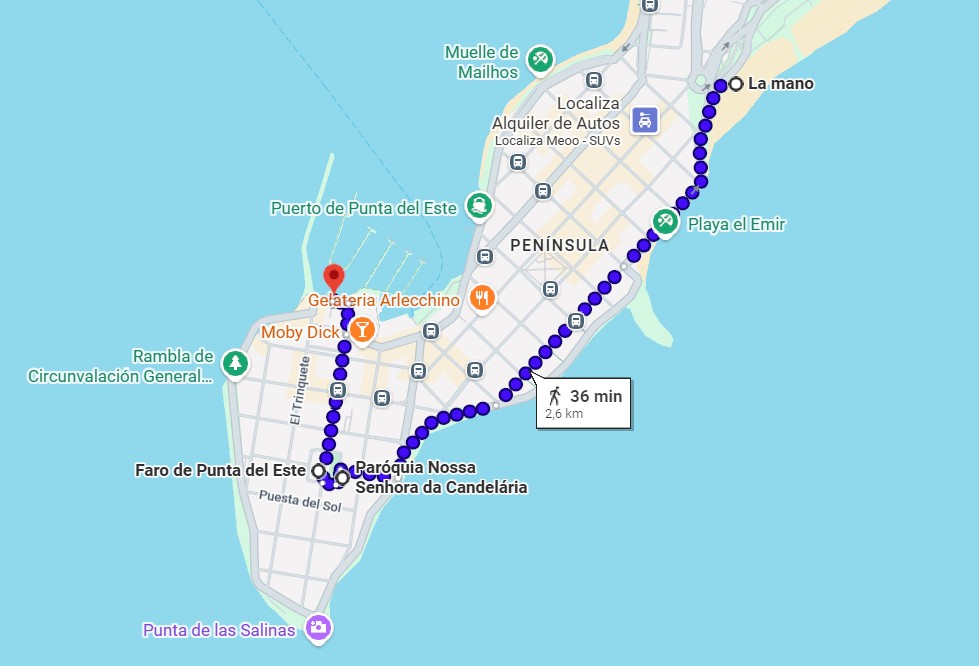 Roteiro Caminhada Punta