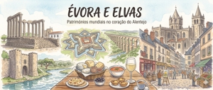 Roteiros para Évora e Elvas