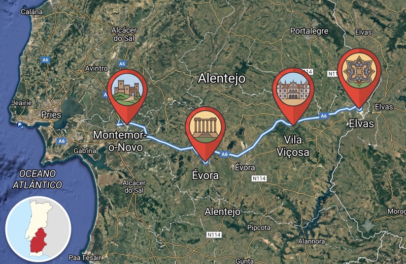 Mapa do Roteiro